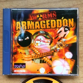 WORMS ARMAGEDDON EN BO&Icirc;TE SANS NOTICE SEGA DREAMCAST PAL FR IN COMPLET BOXED OVP
