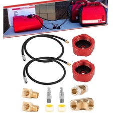 12X HND1.2CD for Bergs II Dual System with Hose&Cap for Honda Polaris Champion