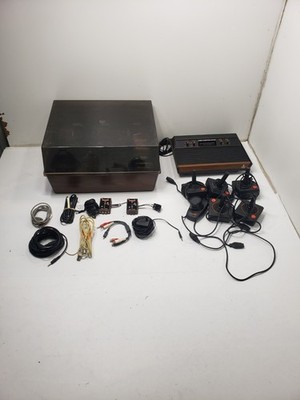 Vintage Atari 2600 CX-2600A Video Computer System Console Games Controllers