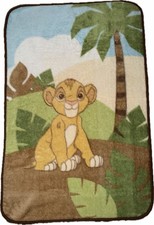 Disney Baby Lion King Simba Luxury Plush Baby Toddler Blanket Throw 29x44
