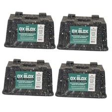 Ox Blox Heavy Duty Trailer Jack Block - Made In Usa Rv Leveling Blocks - 4-pack