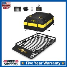 Universal Roof Rack Cargo Carrier Basket Suv Top Luggage Holder Waterproof Bag Universal Roof Rack Cargo Carrier Basket Suv Top Luggage Holder Waterproof Bag