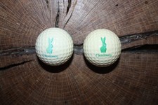 VINTAGE GREEN AND TEAL PING GOLF BALLS CHARDONNAY
