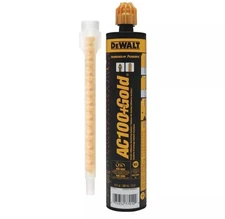 DEWALT POWERS  AC100+GOLD ACRYLIC CONCRETE EPOXY 8478SD QUICKSHOT 9.5 oz