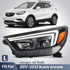 For 2017-2022 Buick Encore Halogen Headlight Wled Drl Wbulb Driver Left Side