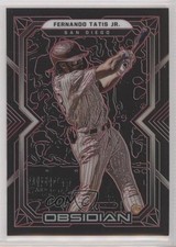 2022 Panini Chronicles Obsidian Electric Etch Red 8/25 Fernando Tatis Jr #52 o7m