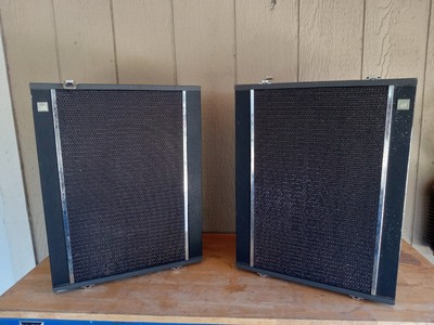 Vintage Akai SS-110 Stereophonic 2 Way Portable Speaker System, 8