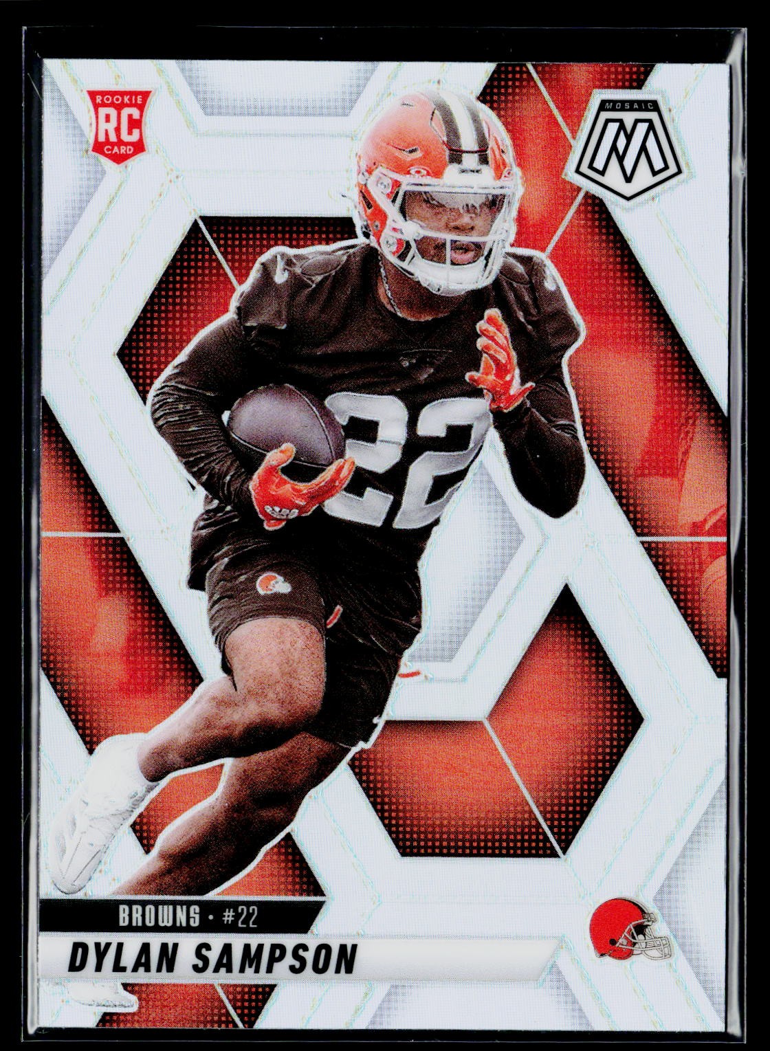 2025 Panini Mosaic Dylan Sampson Silver Prizm Rookie 355