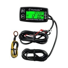 RL-HM035D Digital Engine Temp Gauge, Hour Meter Tachometer
