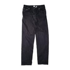 Vintage Calvin Klein Jeans Mens 34x34 Black Classic Straight Leg 90s Y2K