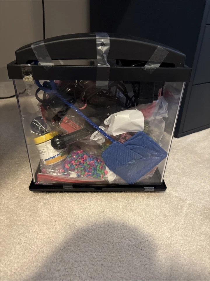 PECERA 10x8x6 con todos los suministros Foto 3 de 4