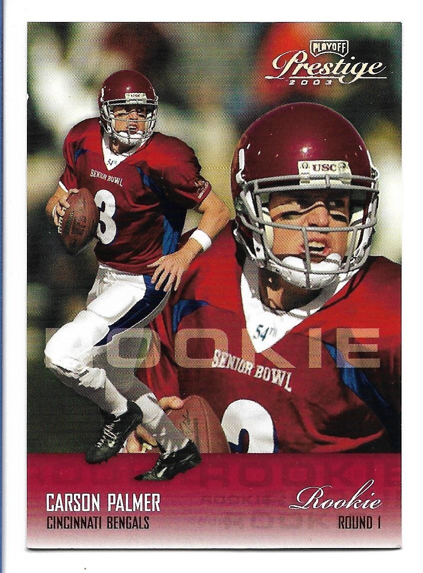 Carson Palmer 2003 Playoff Prestige Rookie #152 - Cincinnati Bengals RC