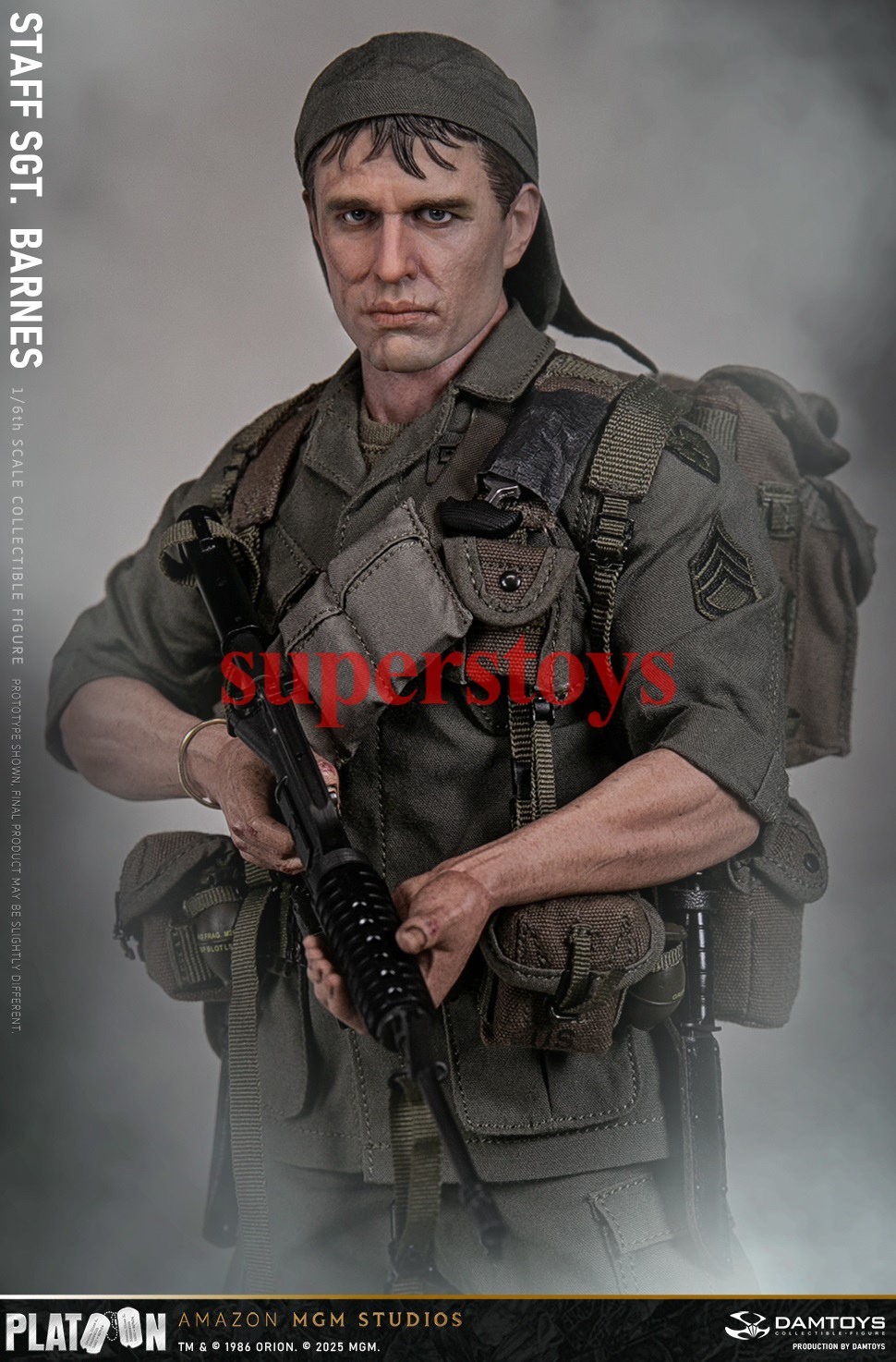 Presale DAMTOYS DMS045 1/6 Platoon Staff Sergeant Barnes Action Figure Model Toy