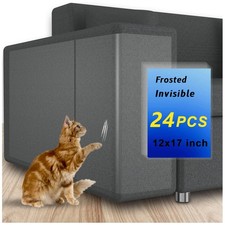 Anti Cat Scratch Furniture Protectors Stop 24 Pack SelfAdhesive Single Side