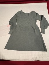 Soft green SHEIN sweater dress preppy timeless traditional