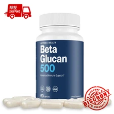 Beta Glucan 500 60 Capsules Better Way Health Immune Support Betterway - NEW