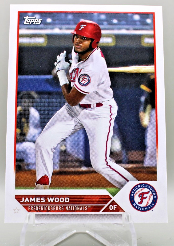 2023 Topps Pro Debut - James Wood #PD-119 Fredericksburg Nationals