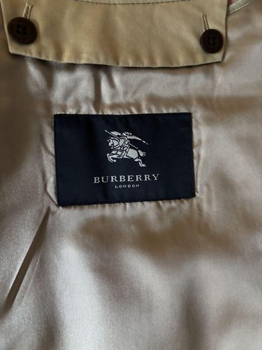 Trench coat beige BURBERRY taglia L - Foto 11 di 11