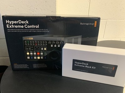 Blackmagic Design HyperDeck Extreme Control Deck w/Rack Kit