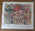 GEN PAUL MOULIN ROUGE HAND SIGNED OFFSET LITHOGRAPH IN PENCIL