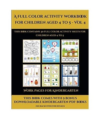 Work Pages for Kindergarten 