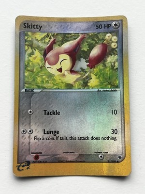 Skitty Reverse Holo EX Ruby & Sapphire 71/109