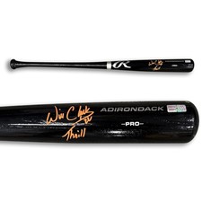 Will Clark San Francisco Giants Autographed Black Baseball Bat THRILL TRISTAR