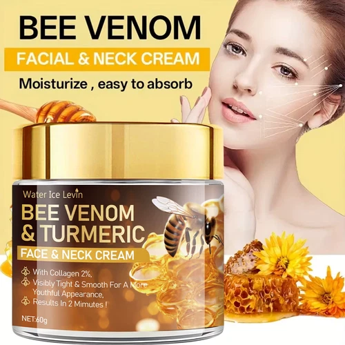 Bee Venom Face Cream 60g Instant Lifting Firming Anti Aging with Retinol and HA - Picture 2 of 7