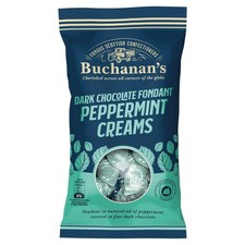 Buchanan's Dark Chocolate Fondant Peppermint Creams Bag 120g - from Giant Bradle