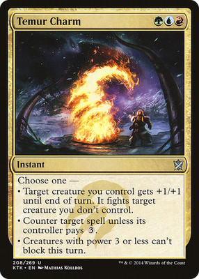 Temur Charm #208 (LP) Khans of Tarkir KTK Magic MTG
