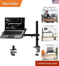 Laptop Tray Desk Mount for 17inch Notebook, Fully Adjustable Laptop Arm up to...