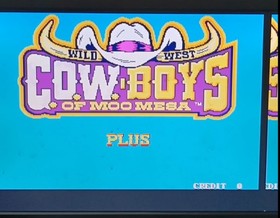 ​Wild West Cowboys of Moo Mesa + Sunset Riders 2-in-1 Arcade PCB JAMMA Board