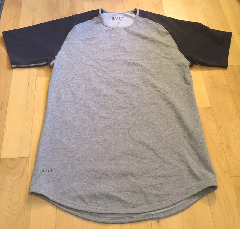 Bylt Drop Cut S/S Lux Mens Short Sleeve Shirt Size L