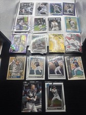 2021 NICK MADRIGAL 63 Rookie Lot Bowman Chrome Topps Fire Optic Sapphire