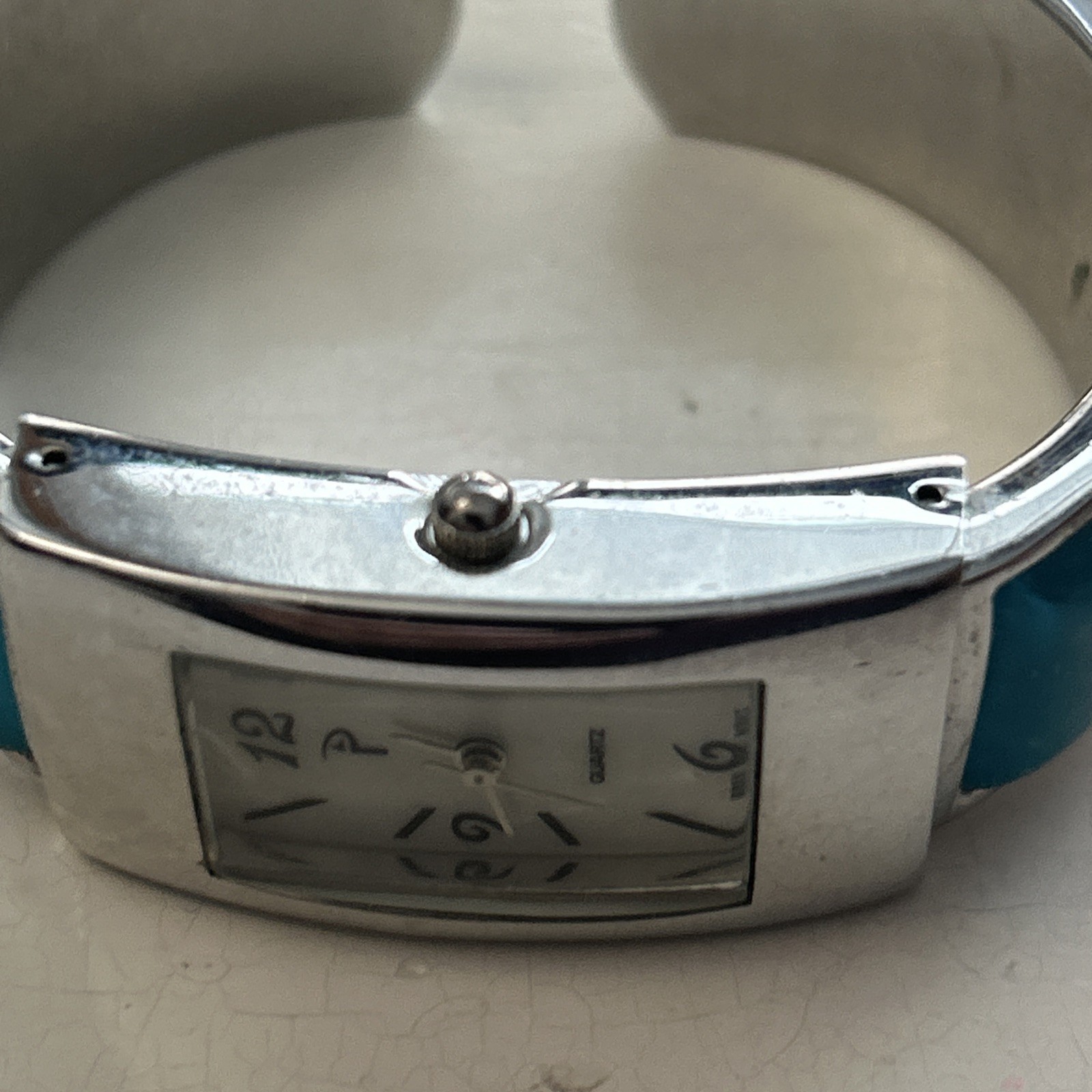 Multi Colored Bangle Watch - image 6