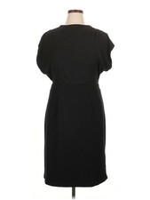 Simply Vera Vera Wang Women Black Casual Dress XL