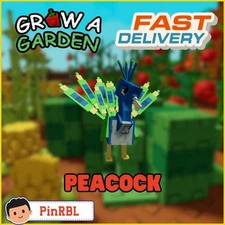Peacock - Grow A Garden | GAG 🌻 Fast Delivery-Cheap Pets!