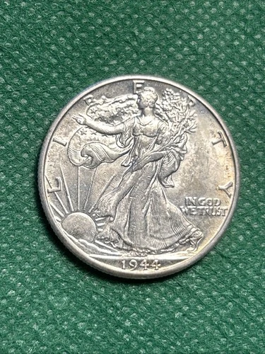 1944-D Uncirculated Walking Liberty Half Dollar BU FREE Shipping