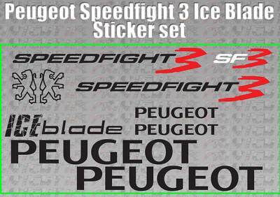Peugeot Speedfight 3 glace lame Decals/stickers SF3 Iceblade 50 100 125  Scooter | eBay