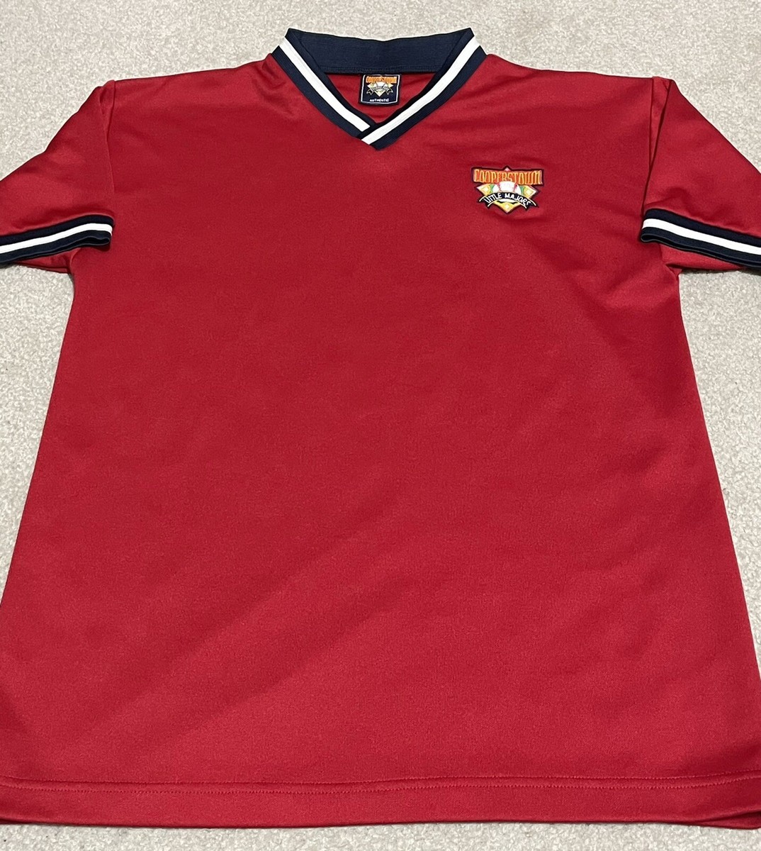 Dreams Park Cooperstown Collection Baseball Pullover Shirt Boys XL 