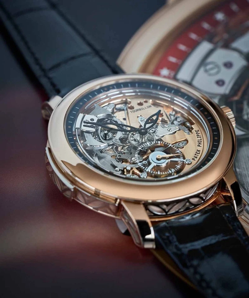 Tourbillon repetidor de minutos Grand Complications Patek Philippe 5303R-001 Foto 3 de 4