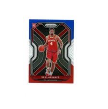 2020-21 Prizm RED WHITE BLUE SP REFRACTOR ROOKIE RC▪️SKYLAR MAYS