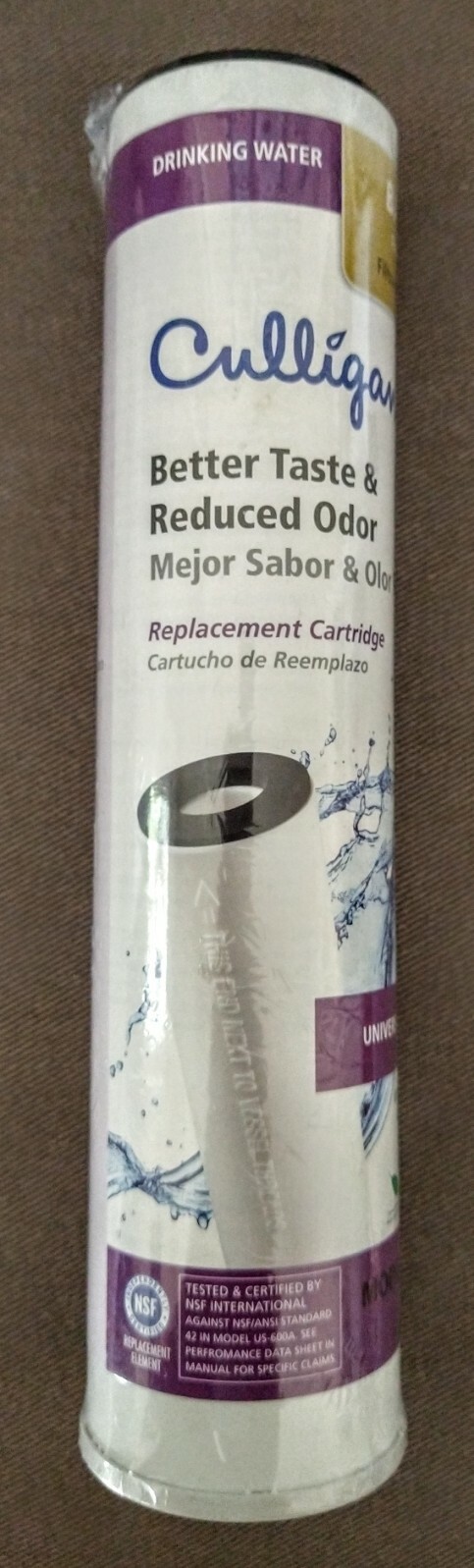 Culligan D-20A Drinking Water Basic Filtration Replacement Cartridge New 