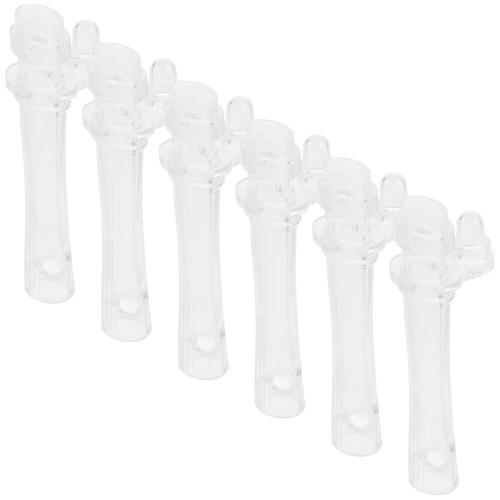 6 Pcs Silicone Straw Head Child Replacement Tips Sippy Cup Straws - Picture 7 of 12