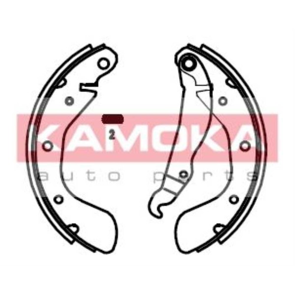 Bremsbackensatz Bremsbacken Hinterachse FüR Opel Corsa B 73_ 78_ 79_ Astra F-image