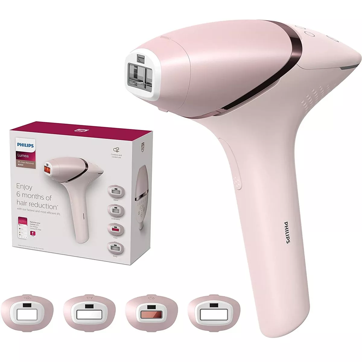 Philips Lumea IPL 9000 Series Hair Removal Device