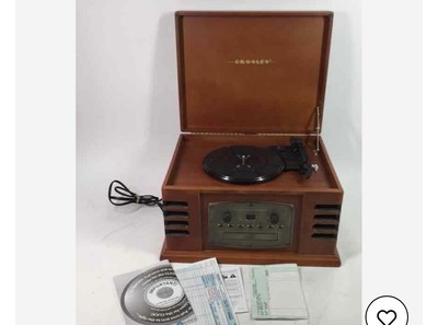 Crosley Record, CD, Cassette player Model CR77CD