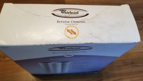 WHIRLPOOL REPLACEMENT FILTER PACK Reverse Osmosis 3 Pack WHERPF New Unopened Box - Picture 2 of 4