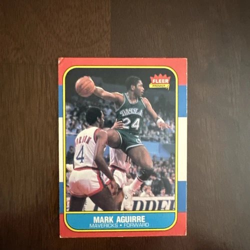 1986-87 Fleer #3 Mark Aguirre NM