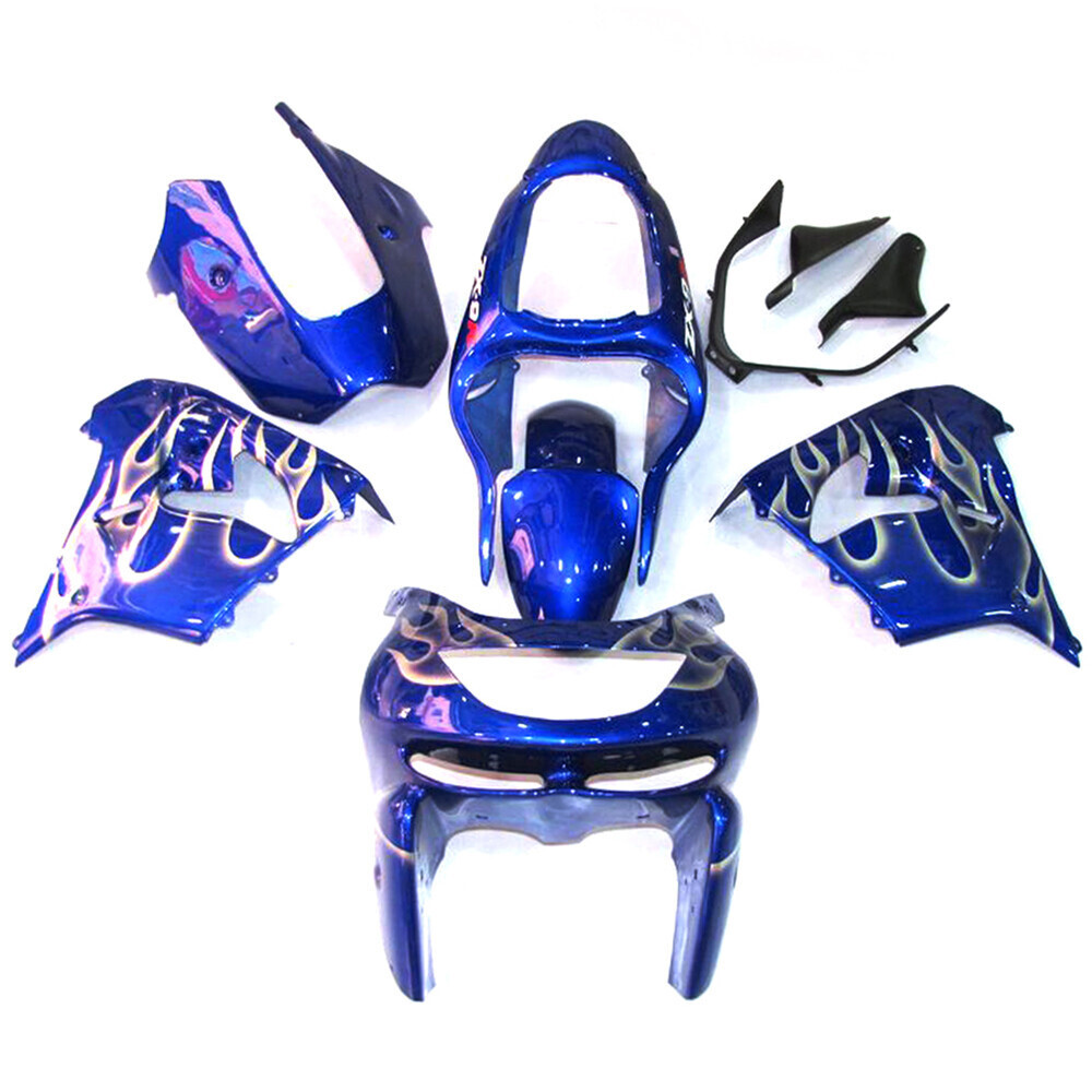 Blue Flame Motorcycle Fairing Kits Fit for Kawasaki Ninja ZX-9R